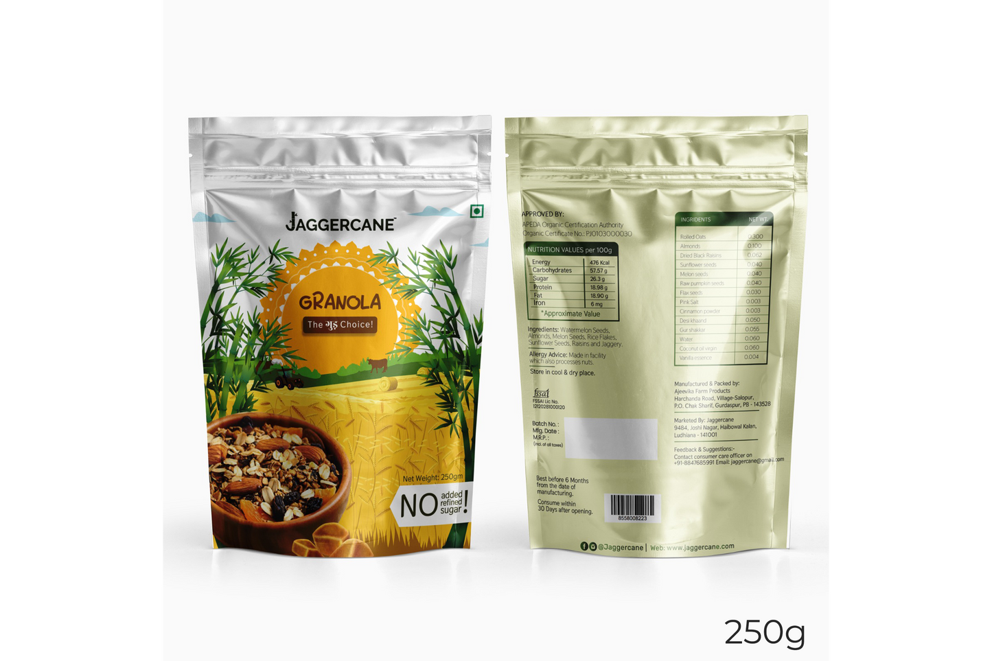 Jaggercane Granola