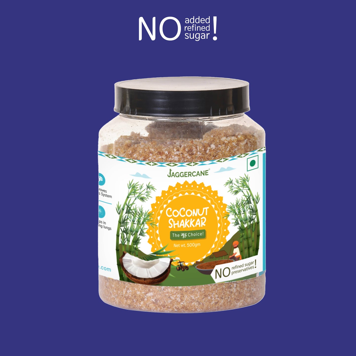 Jaggercane Coconut Shakkar