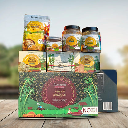 Jaggercane Gud Wali Khushiyaan Gift Hamper